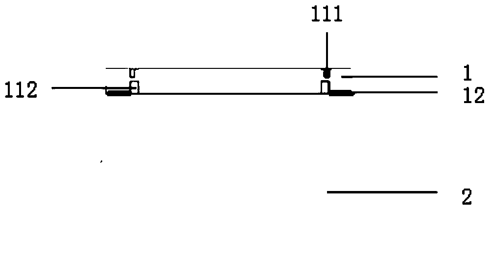 A kind of abutment assembly for preparing diamond