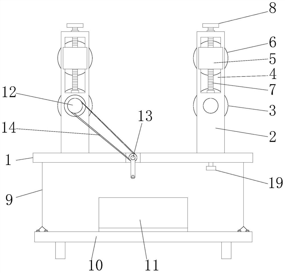 Power transmission line double-wire tackle