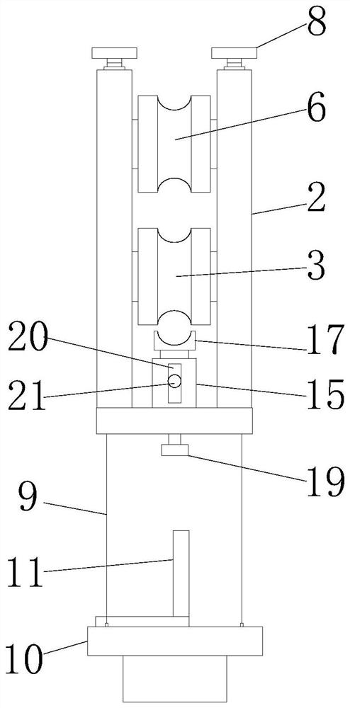 Power transmission line double-wire tackle