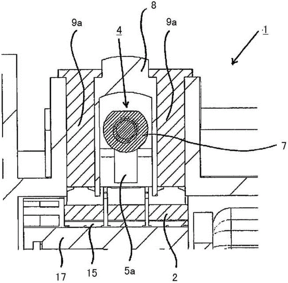 Winding brake device for planetary gear transmission and planetary gear transmission