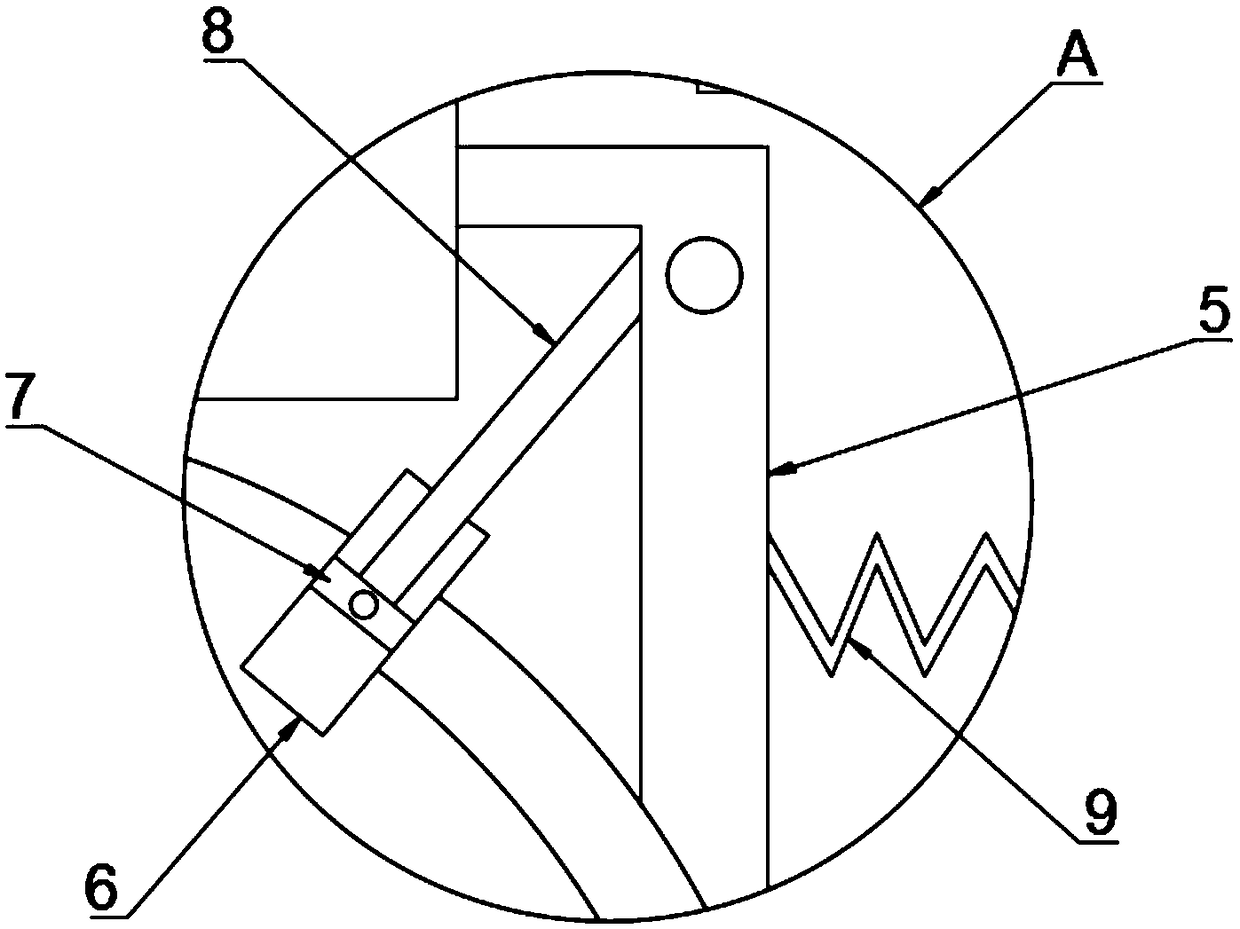 Hourglass holding device