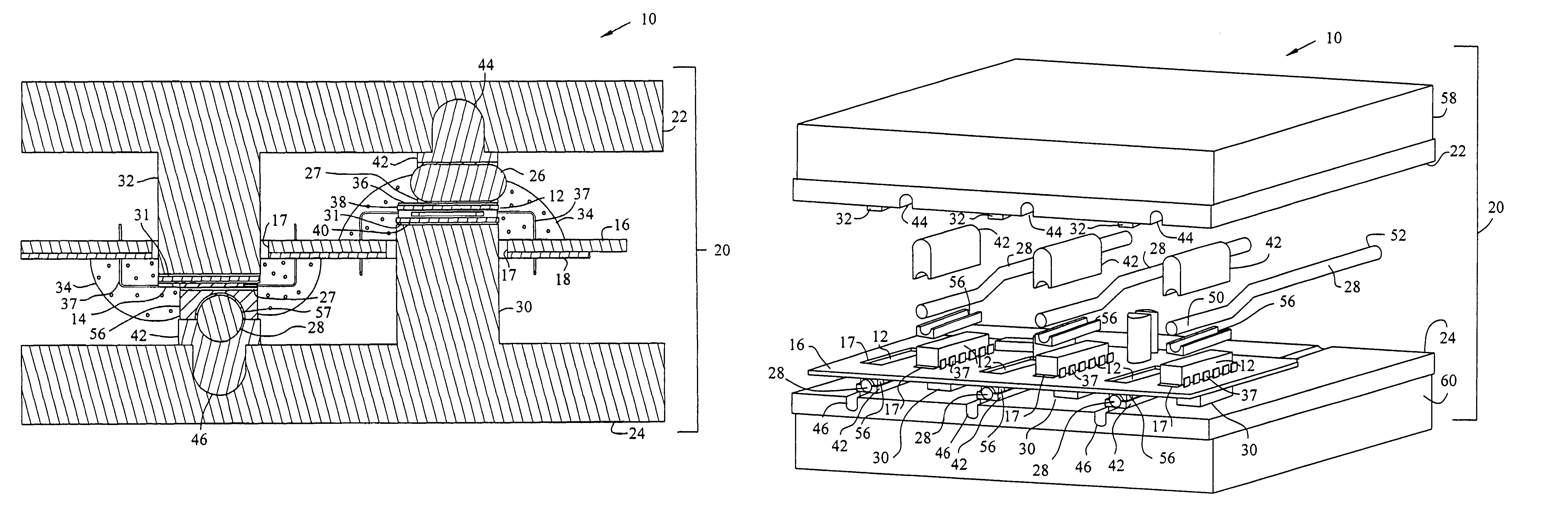 Power electronic system with passive cooling