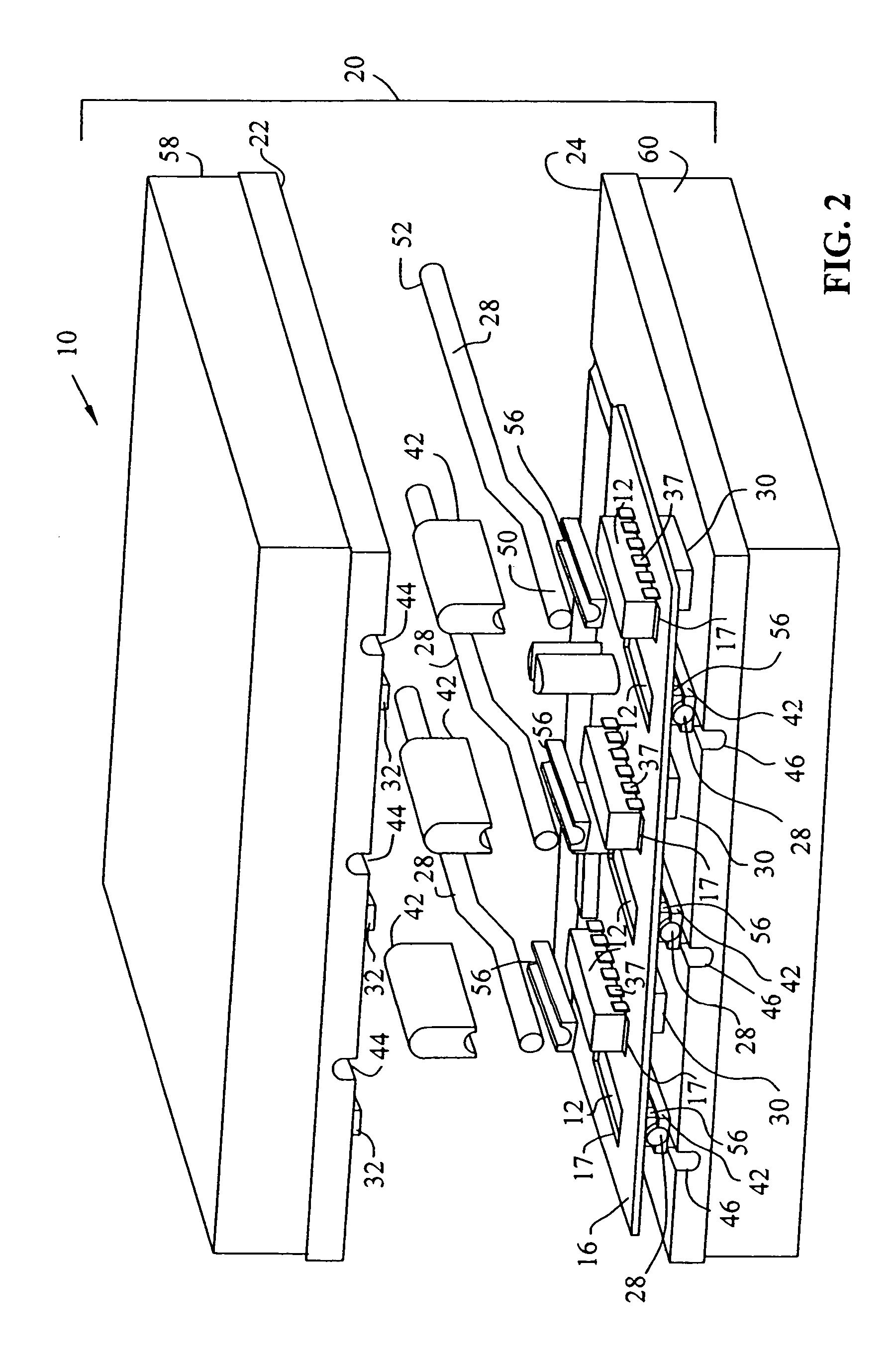 Power electronic system with passive cooling