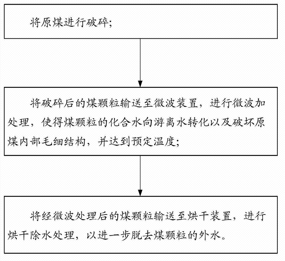 Raw coal treatment method and equipment