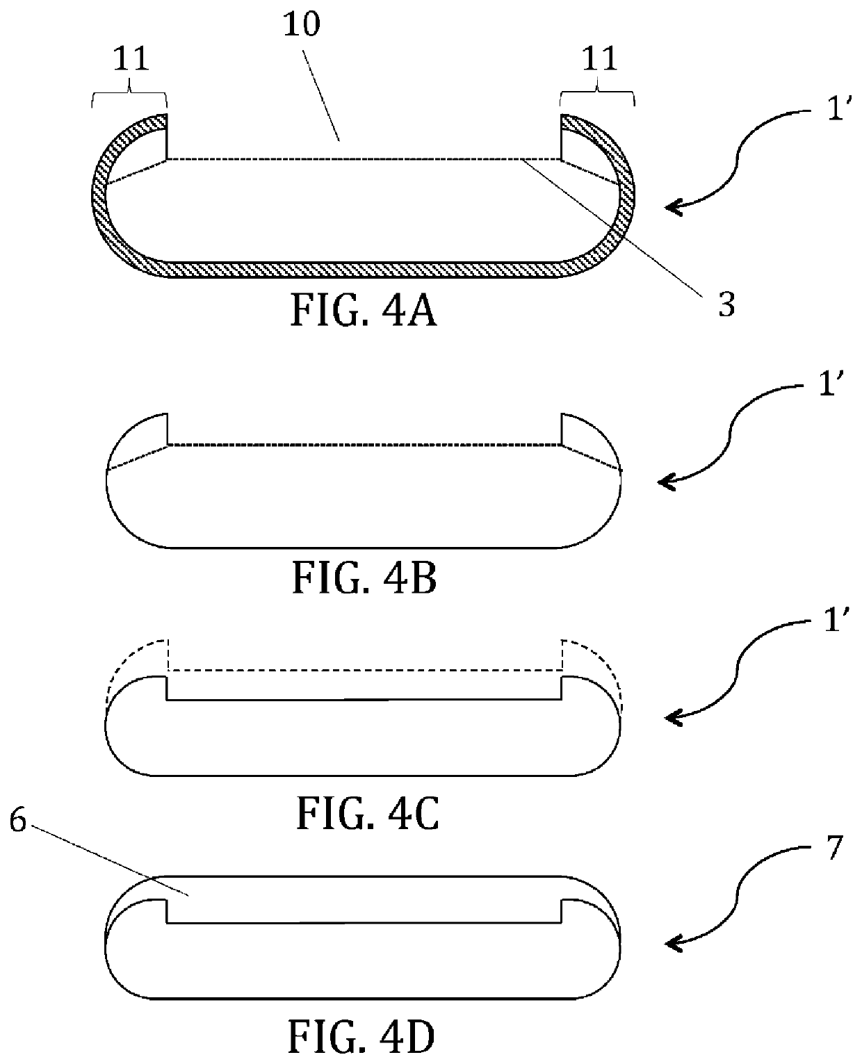 Method for preparing the remainder of a donor substrate,substrate produced by said method and use of such a substrate