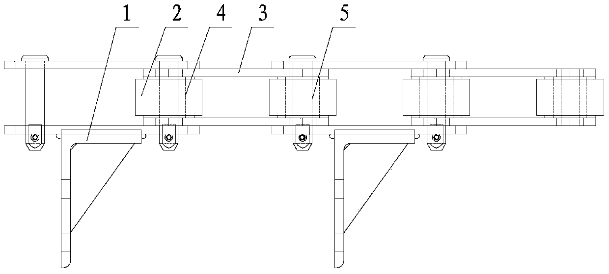 Abrasion-resisting chain