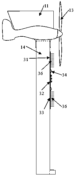 Intelligent anti-freeze wind power generation device