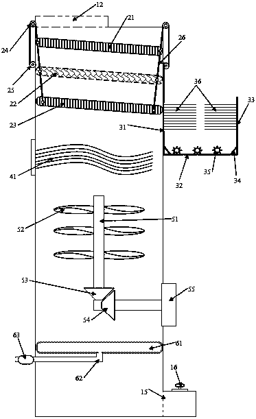 Intelligent anti-freeze wind power generation device