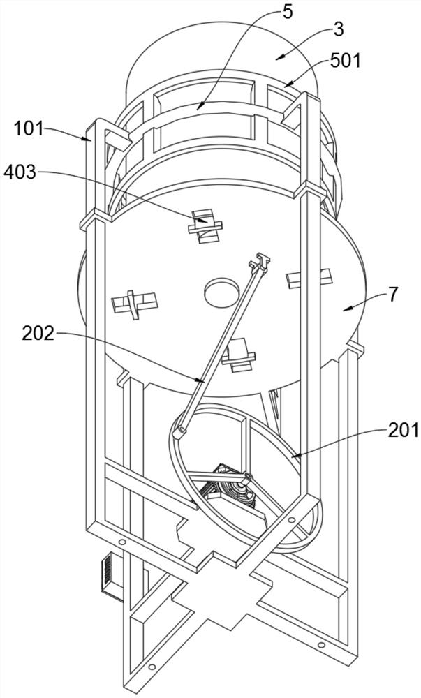 Lifting mechanism of grinding tool of vertical grinding machine