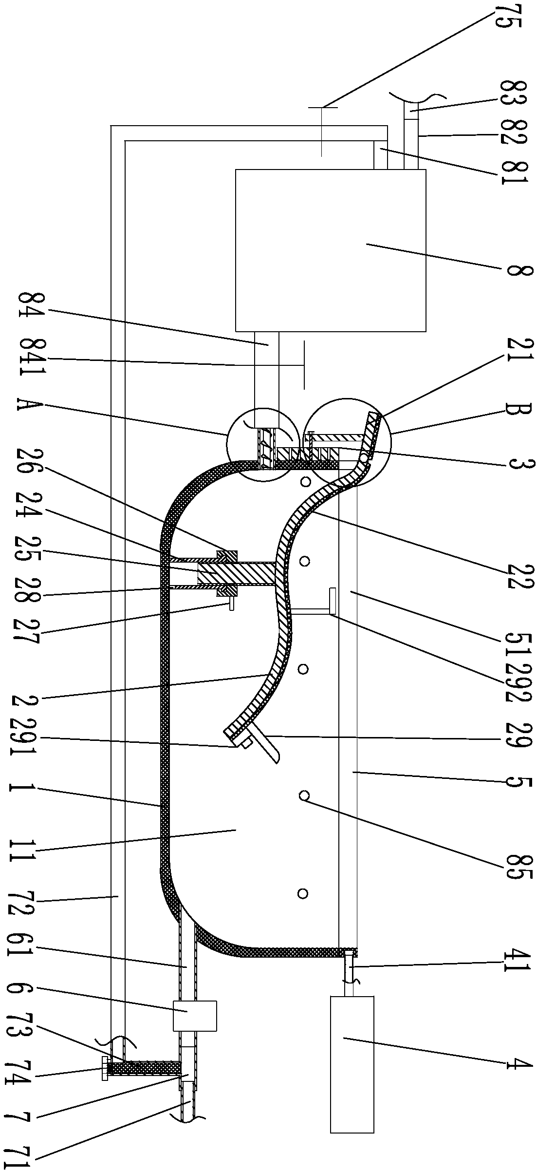 Obstetric midwifery bed