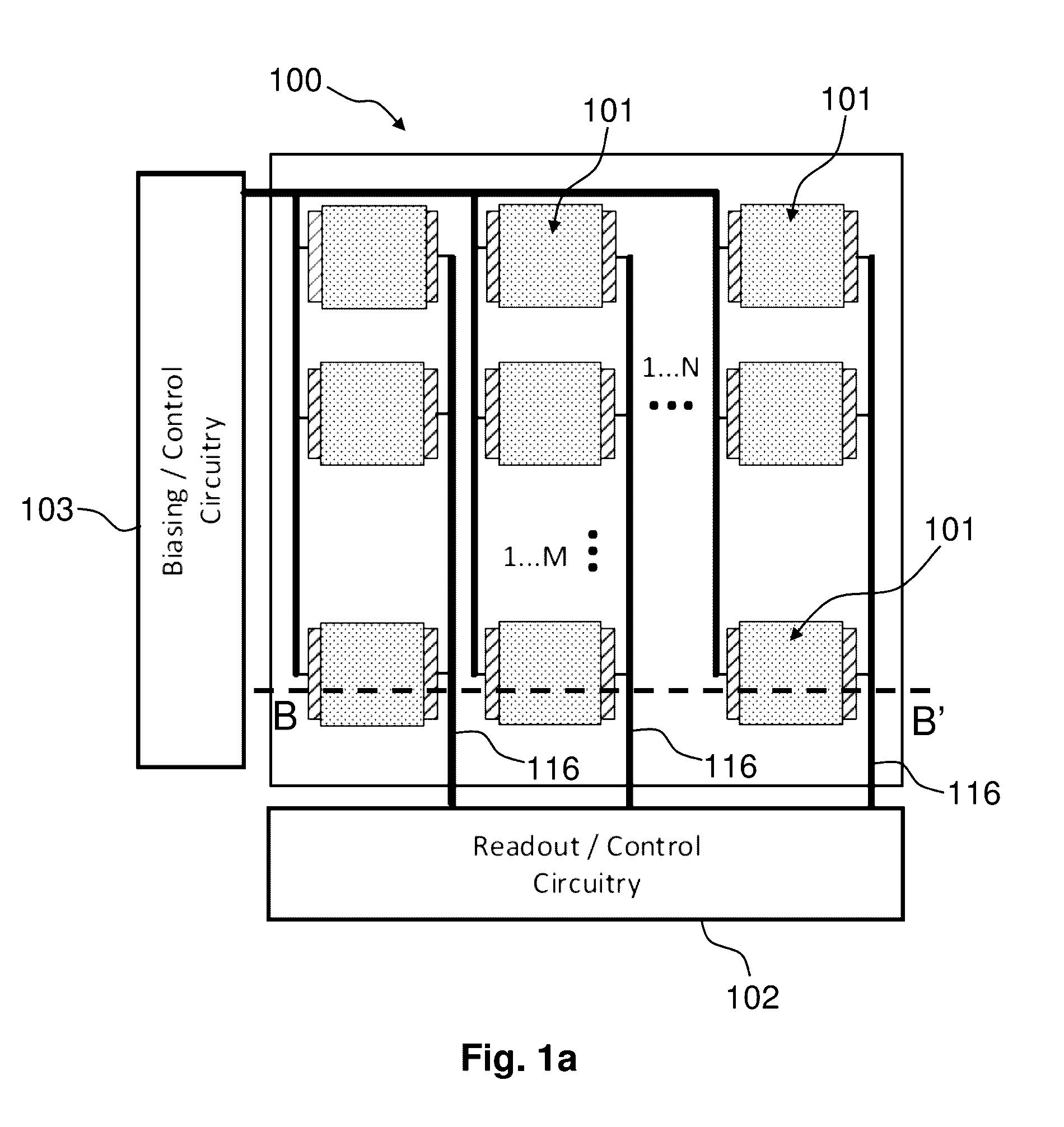 Image sensor, optoelectronic system comprising said image sensor, and method for manufacturing said image sensor