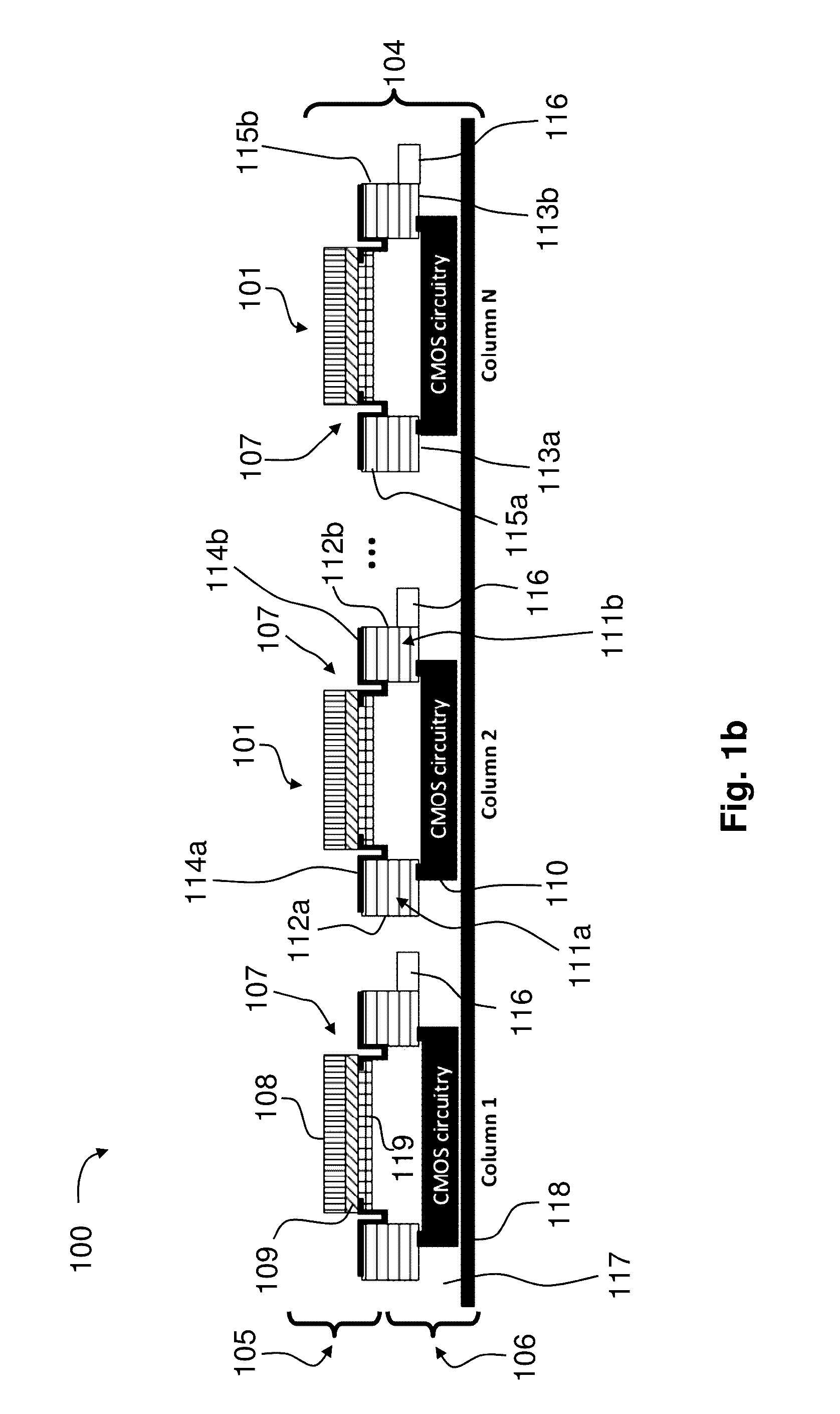 Image sensor, optoelectronic system comprising said image sensor, and method for manufacturing said image sensor