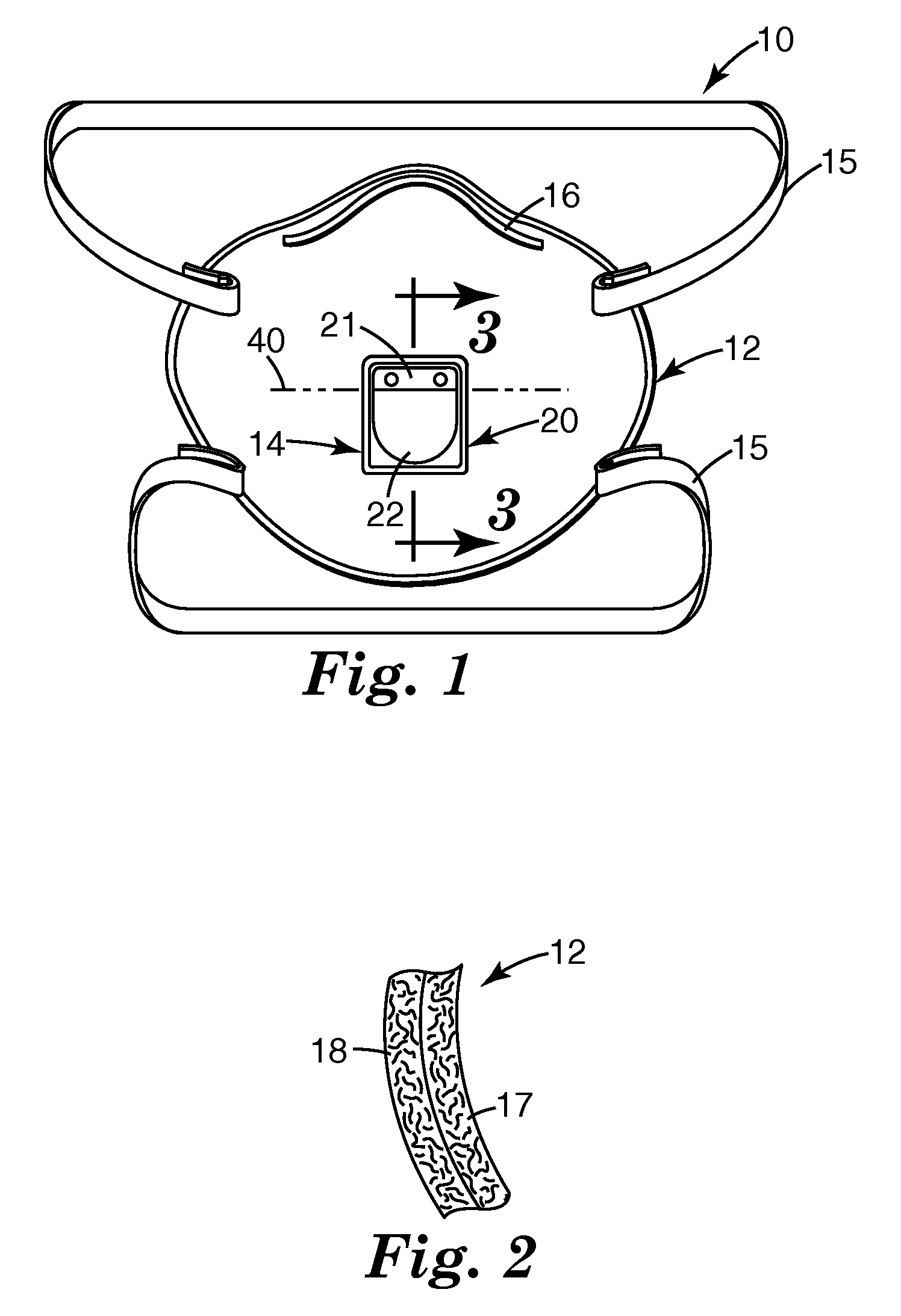 Filtering face mask with a unidirectional valve having a stiff unbiased flexible flap