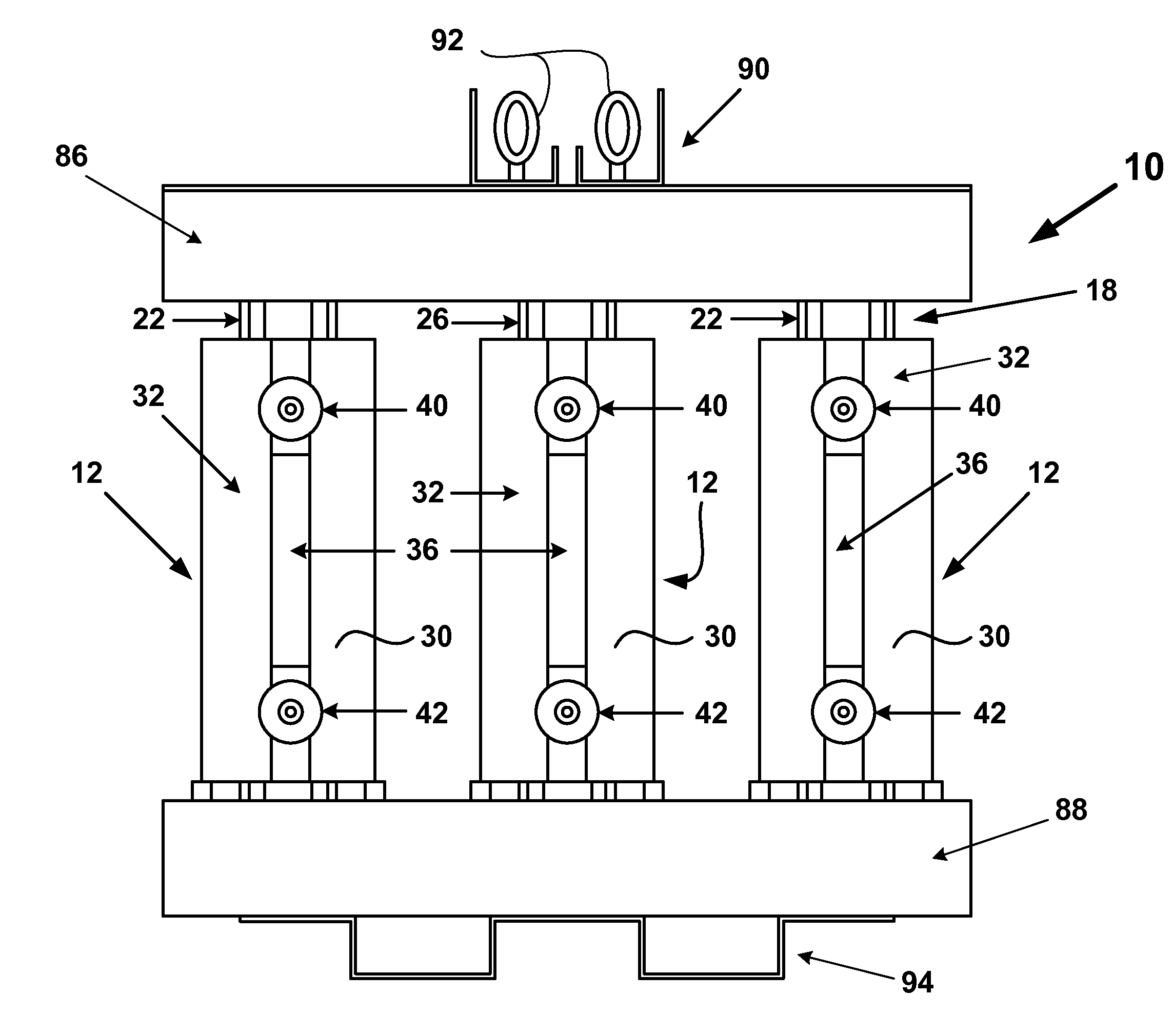 Outdoor dry-type transformer