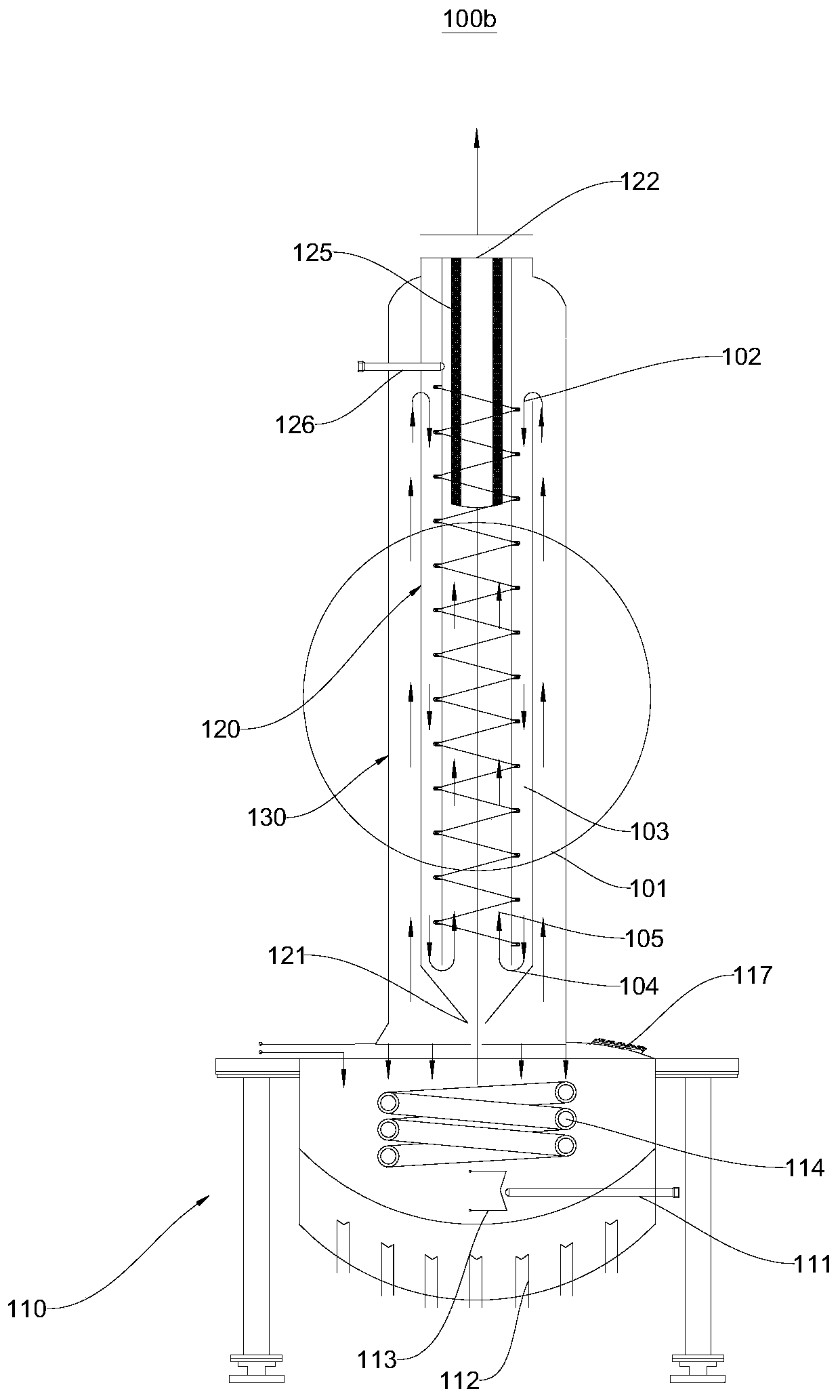 Generator and method for preparing nitrous oxide by degrading ammonium nitrate in wet way