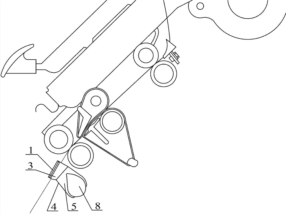 Negative pressure guide capturing type ring spinning method