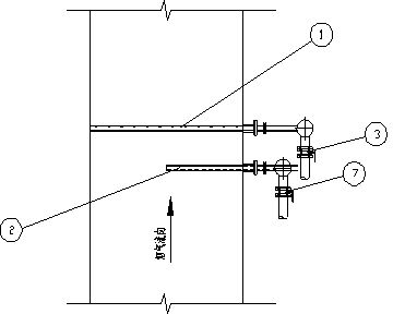 Zoning-regulating double-layer ammonia injection grid applied to selective catalytic reduction denitrification device for industrial flue gas