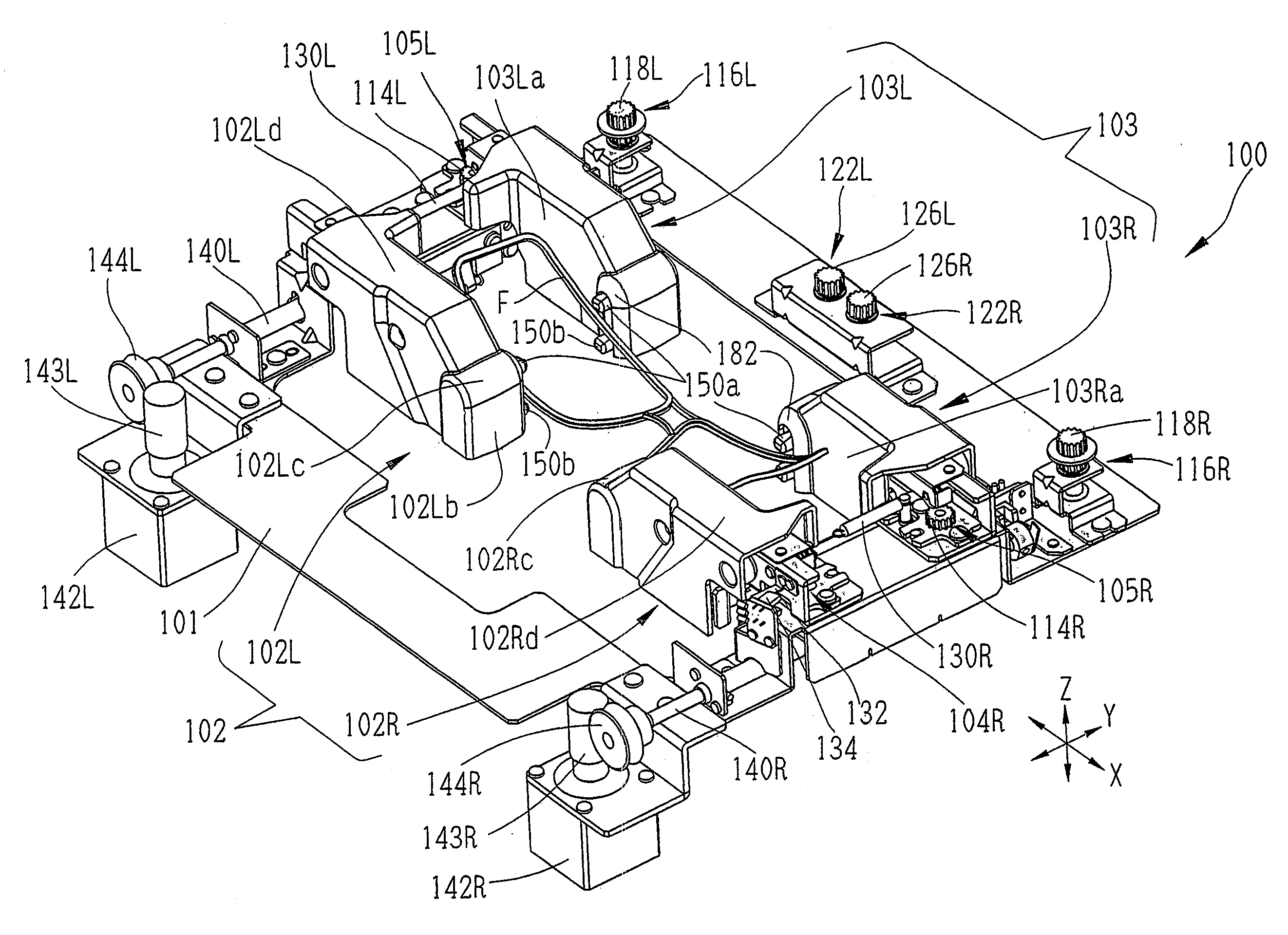 Eyeglass lens measurement apparatus