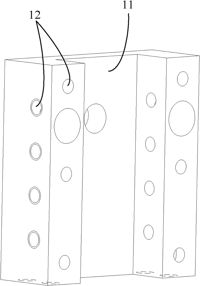 Temperature control rubber groove suitable for optic fiber gyroscope winding machine