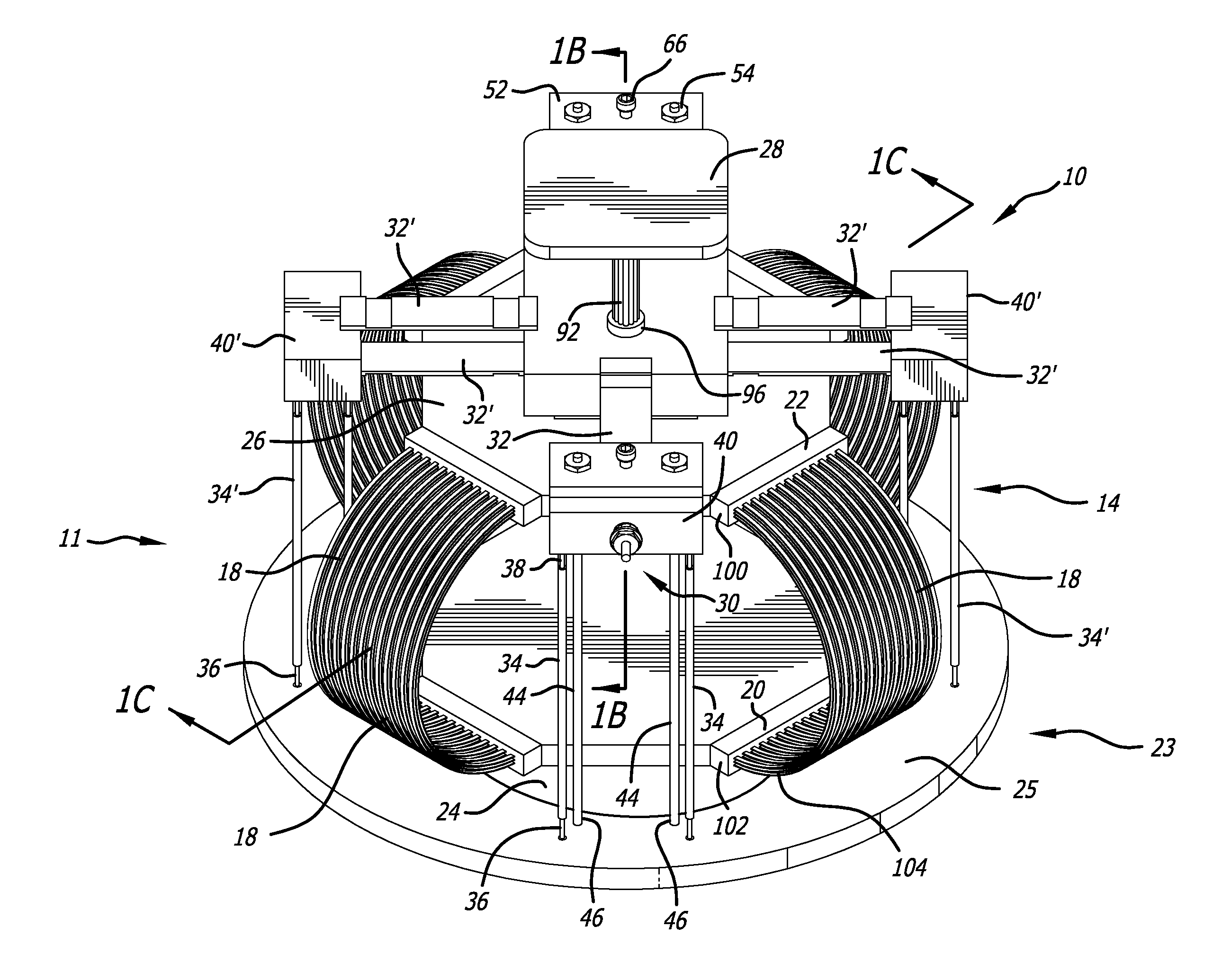 Thermal straps for spacecraft