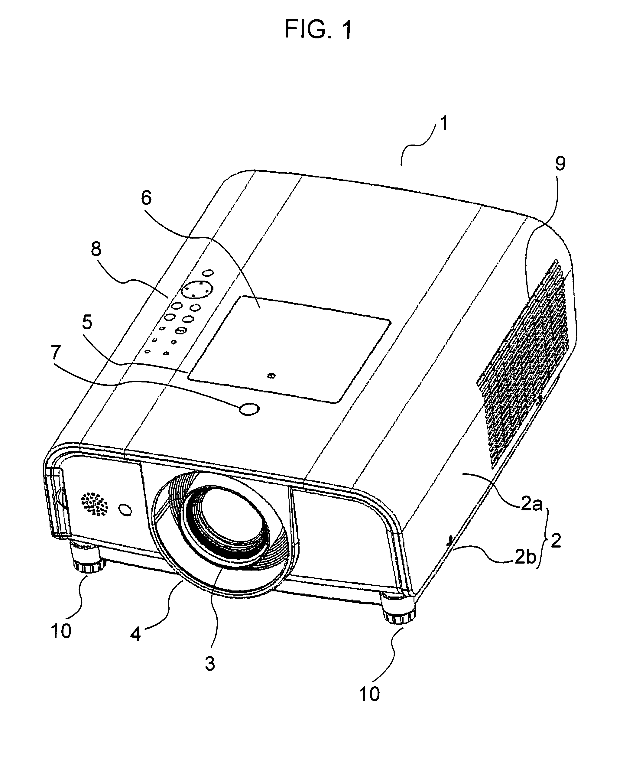 Projection type image display apparatus