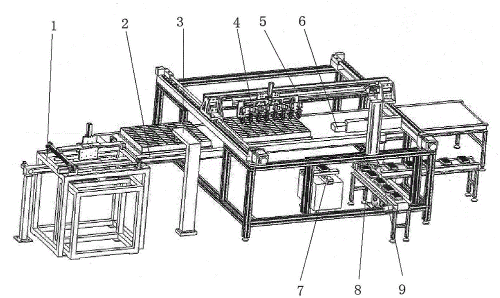 Automatic seed sampling machine