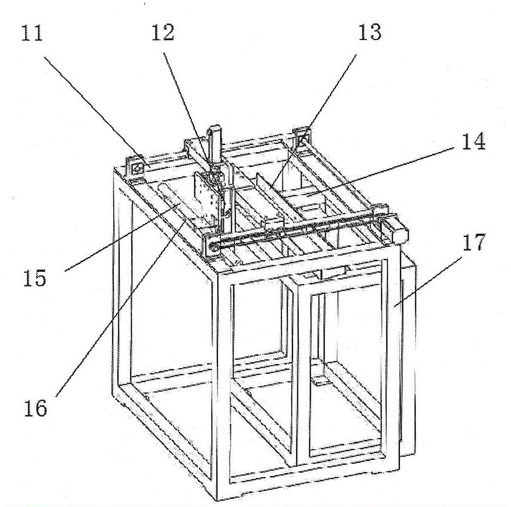 Automatic seed sampling machine