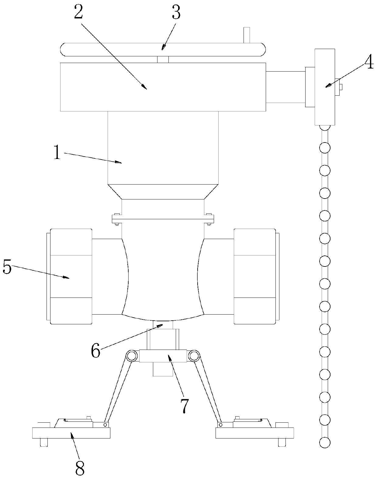 Flow regulating valve