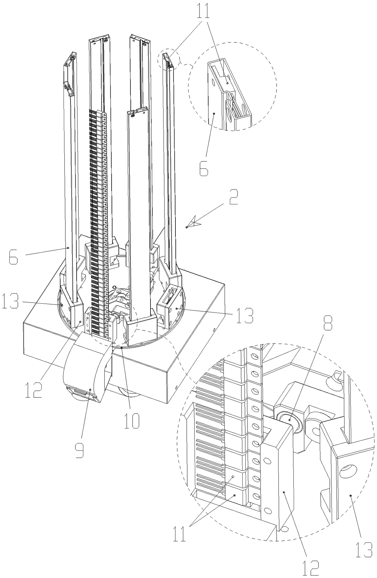 Intelligentized production system for manufacturing chips