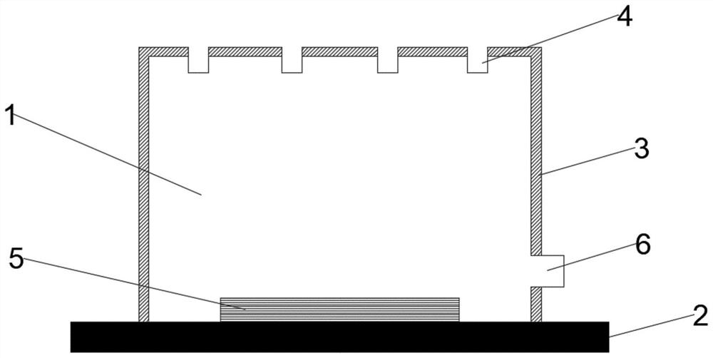 High-temperature-resistant, anti-corrosion and insulating vapor deposition equipment