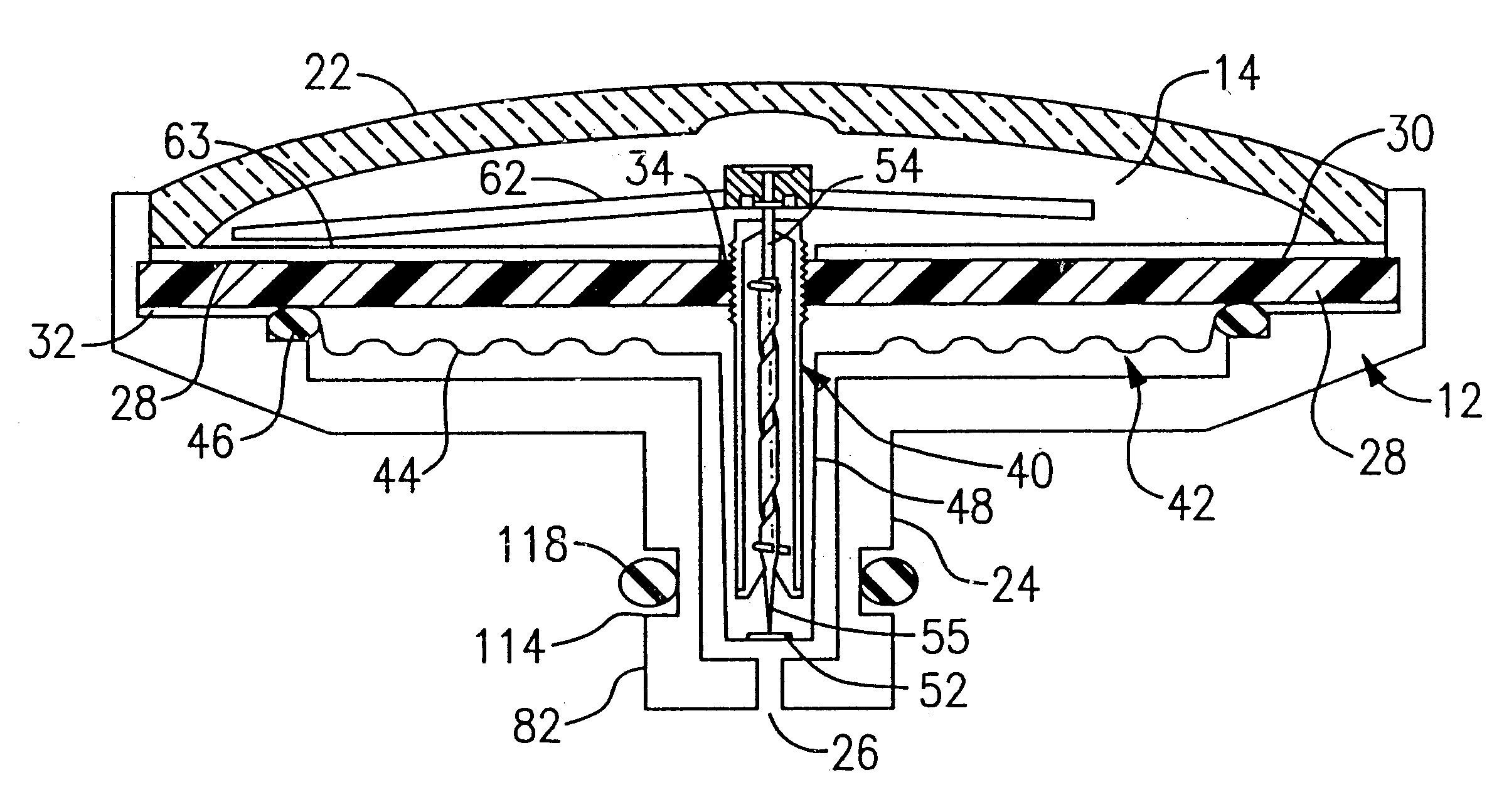 Pressure measuring device