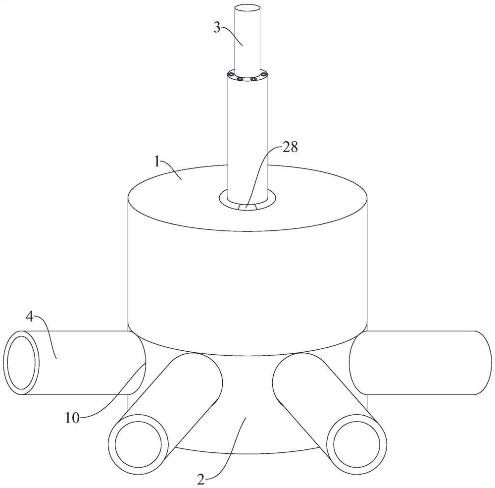 Valve body with internal adjustable lifting sealing mechanism