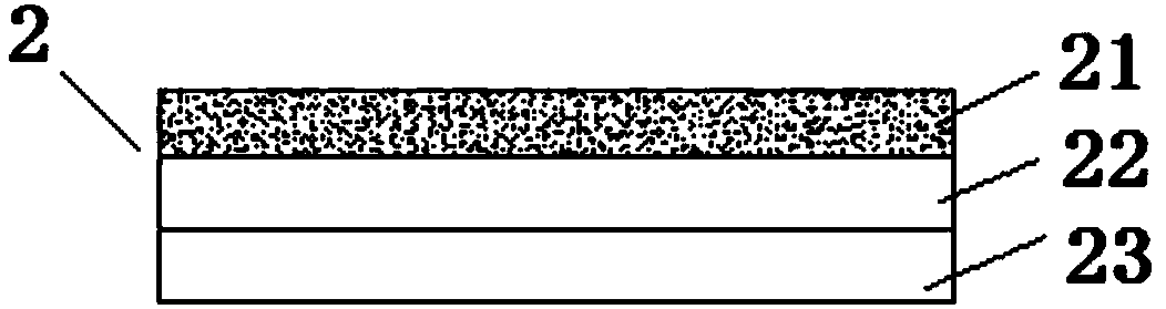 Film for pressure sensing test and preparation method of film