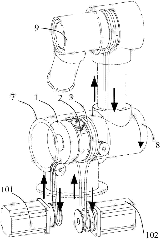 Rope Drive Decoupling Mechanism Based on Gear Train and Its Decoupling Method