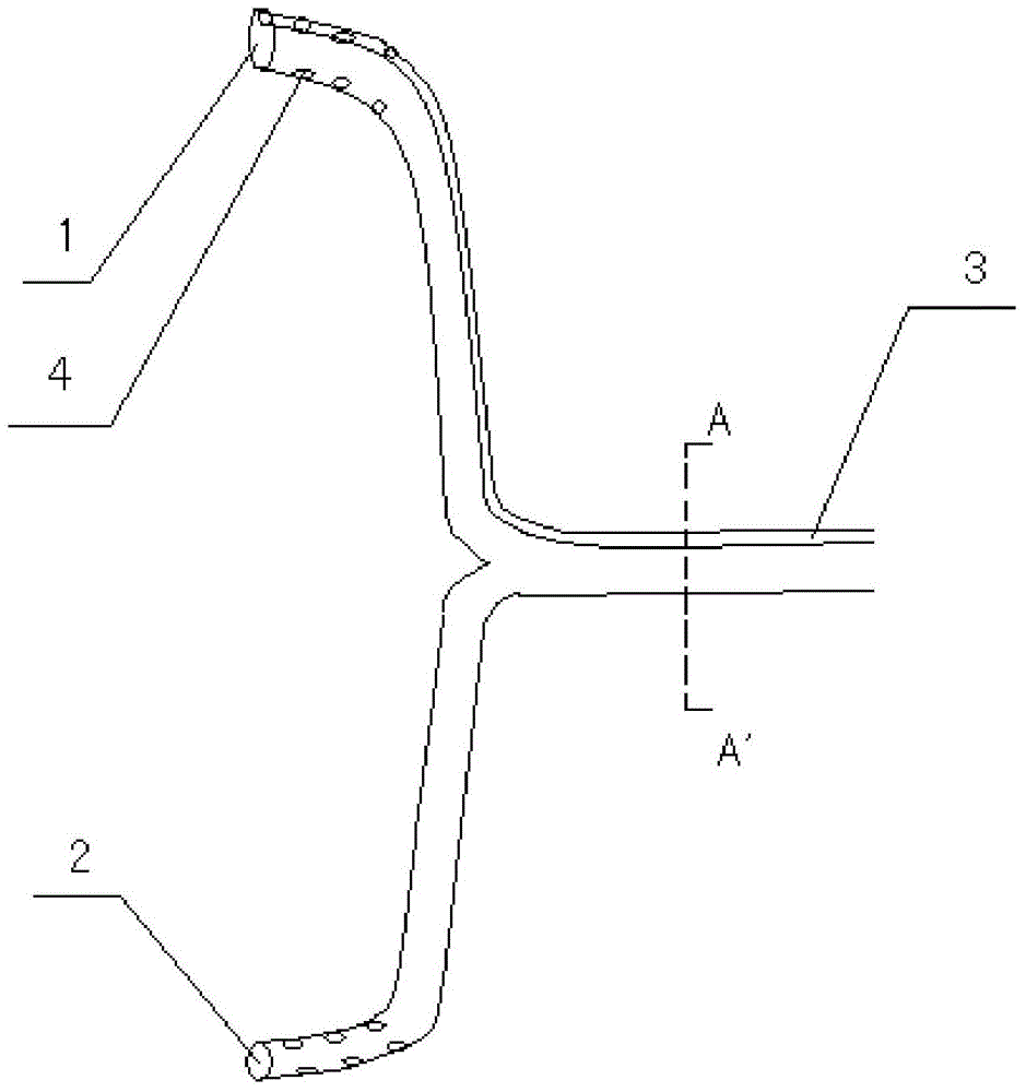 Chest cavity drainage tube