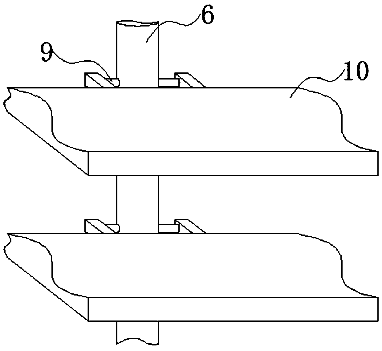 Novel energy-saving malt drying device