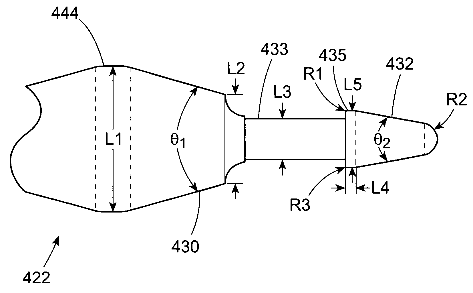 Transobturator introducer system for sling suspension system