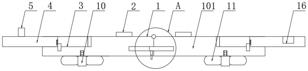 Adjustable and convenient-to-position lifesaving floating plate for swimming teaching