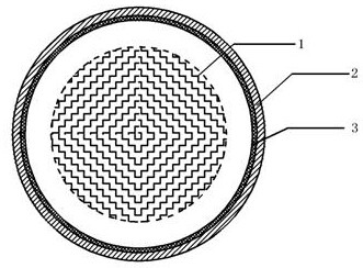 Polyolefin pipe easy to repair quickly, and repair process method thereof