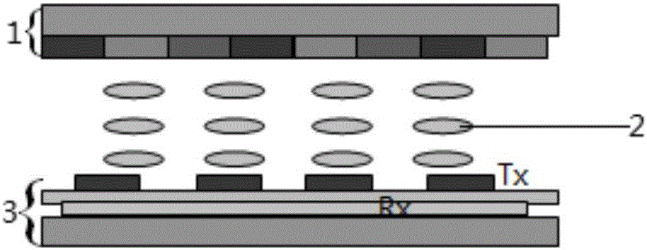 Embedded touch screen and liquid crystal display apparatus