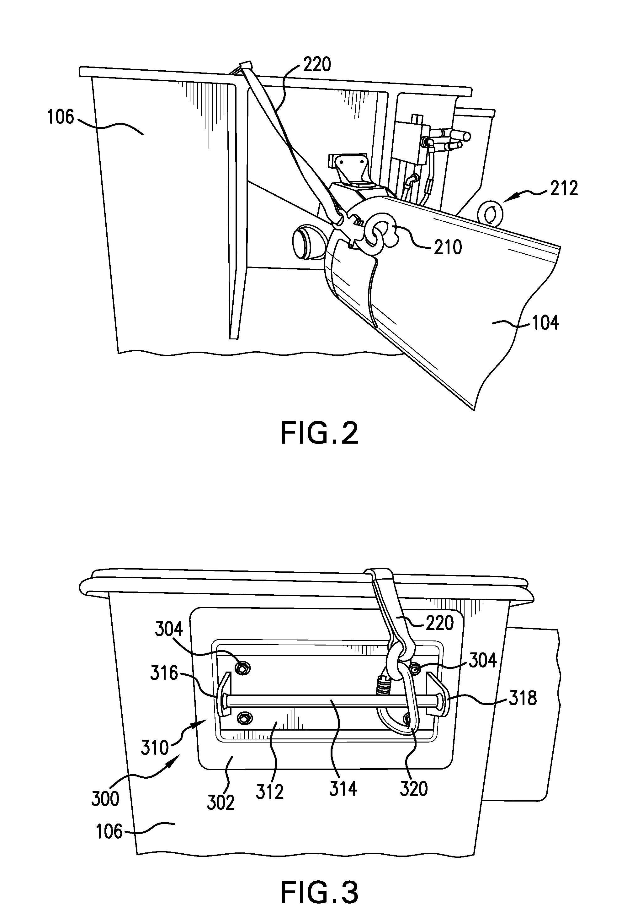 Slide bar anchorage device for aerial lift equipment