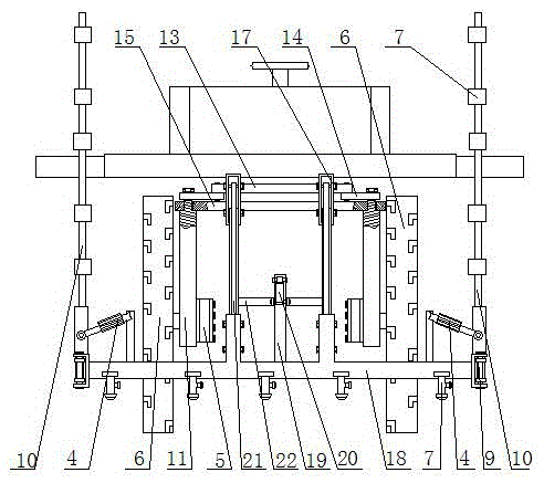 Farmland pesticide spraying vehicle