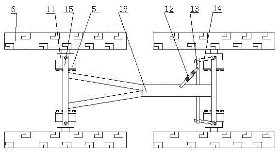 Farmland pesticide spraying vehicle