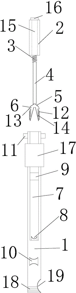 Multipurpose buffer-clamping type chopstick