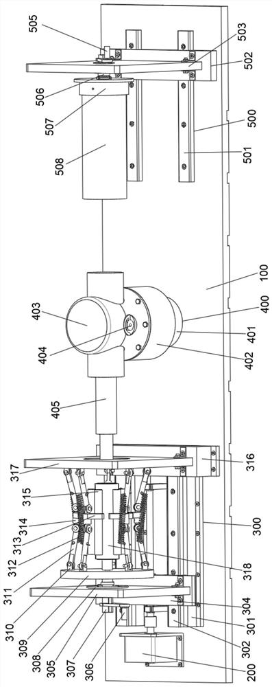 An integrated assembly fixture for a reverse planetary roller screw pair