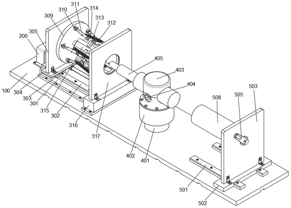 An integrated assembly fixture for a reverse planetary roller screw pair