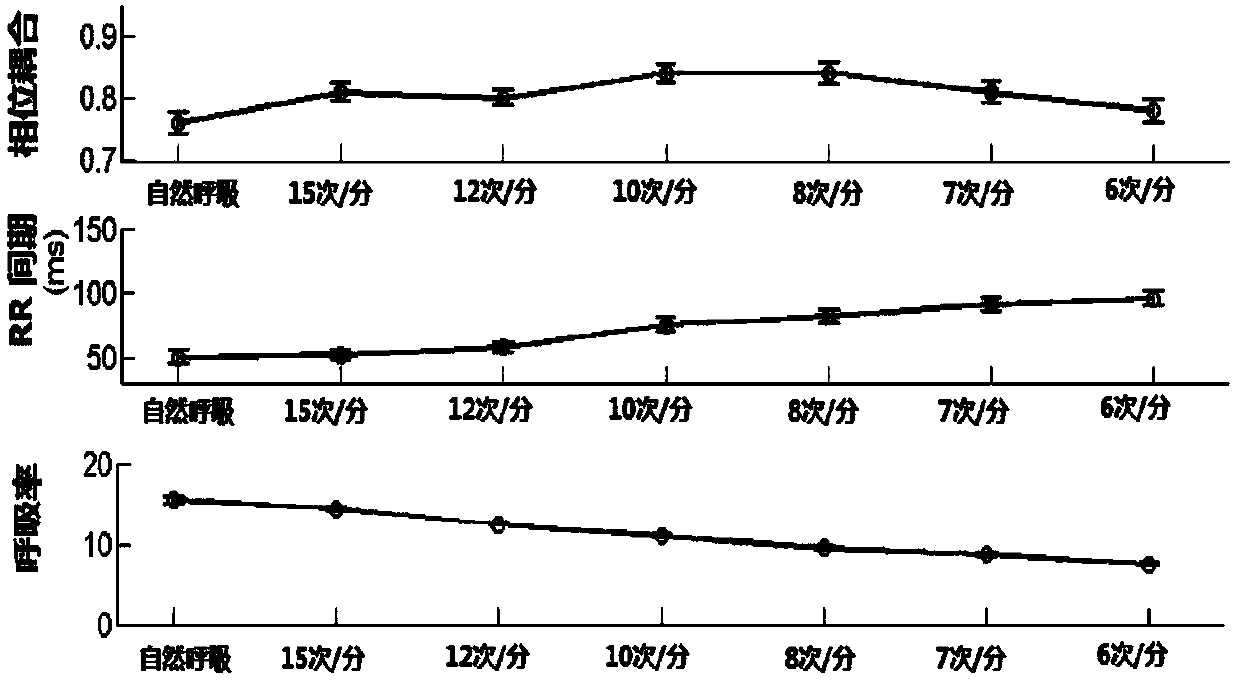 Biological feedback method based on amplitude and phase coupling