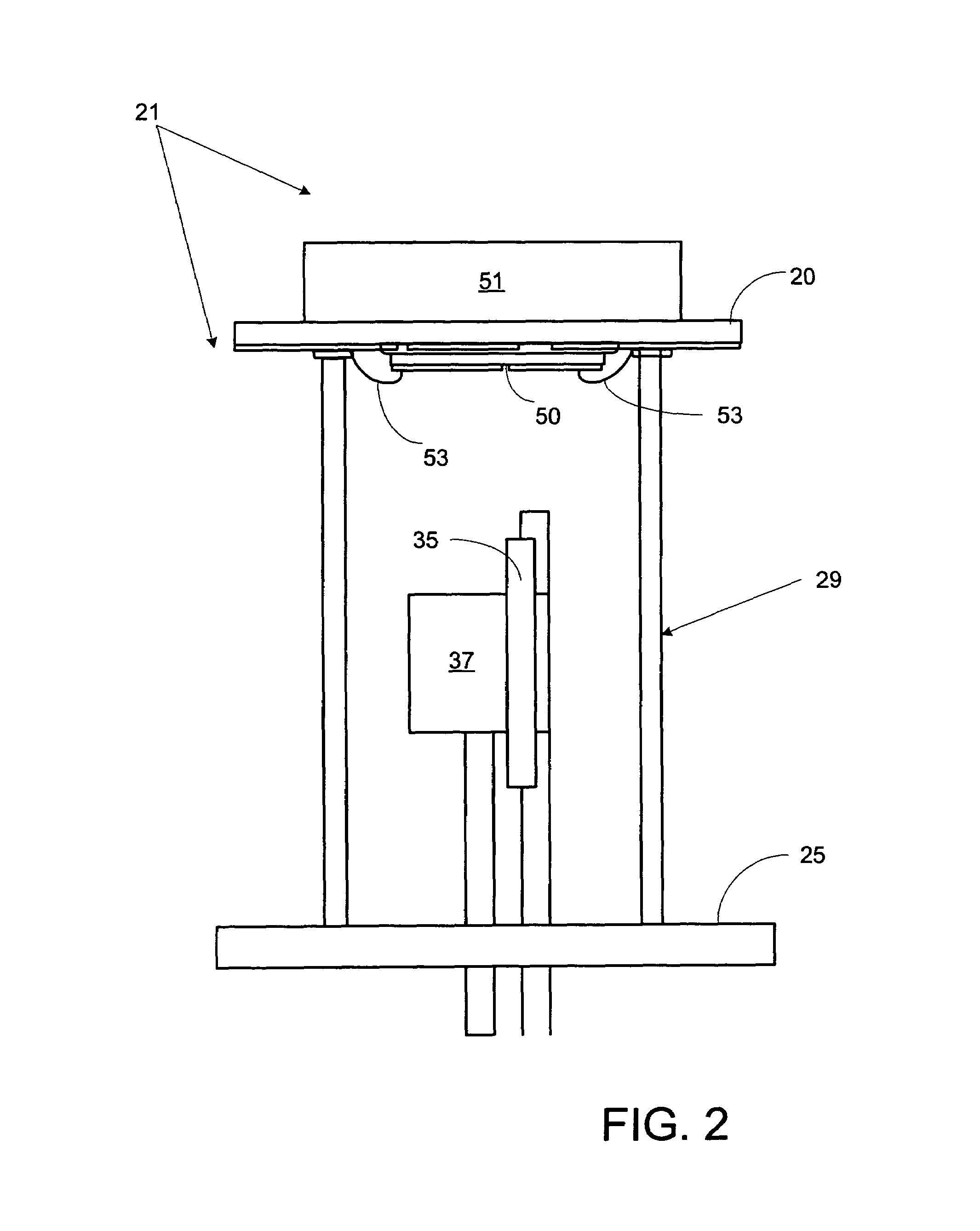 Cold atom system with atom chip wall