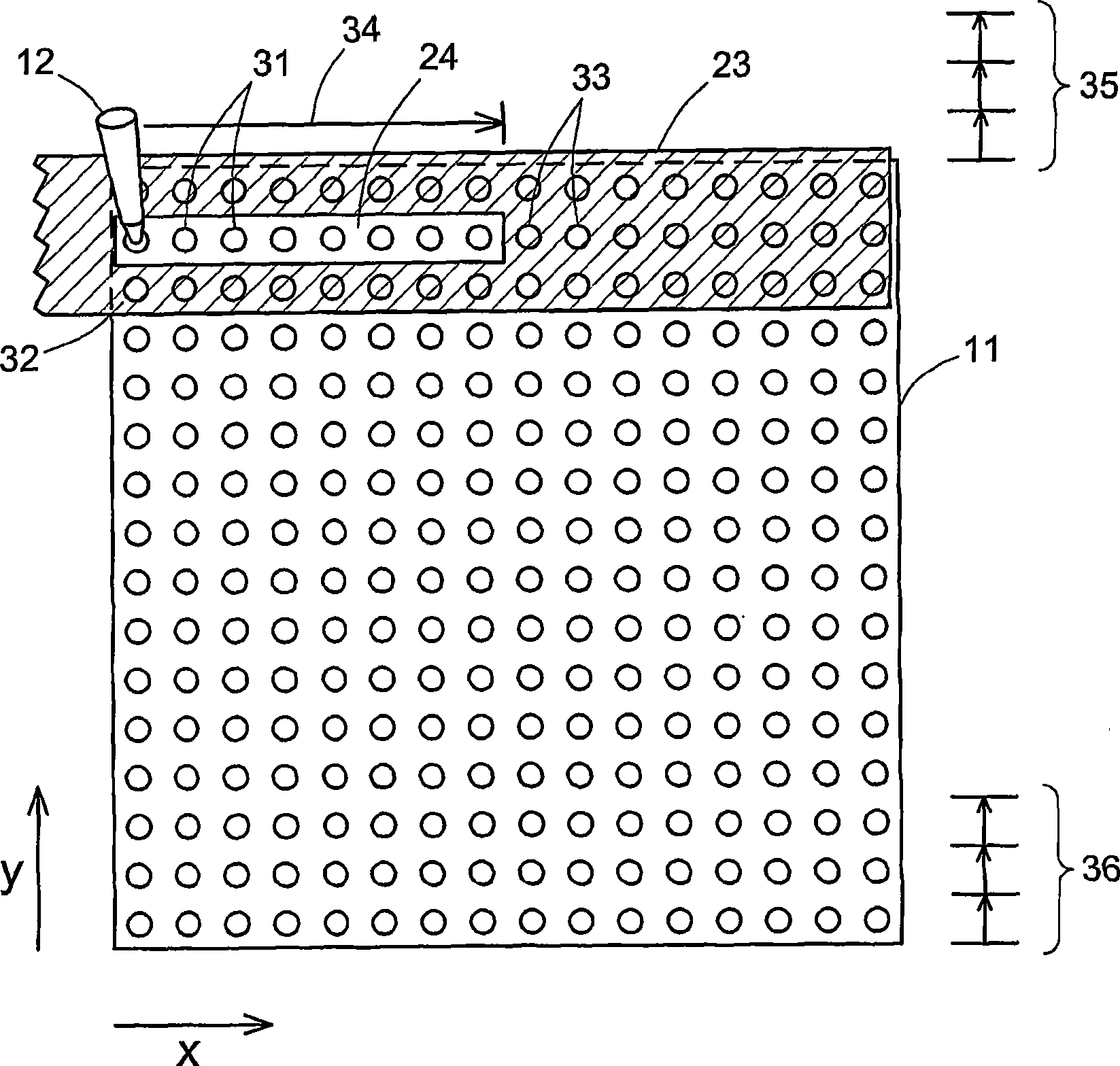 Masking to prevent overexposure and light spillage in microarray scanning