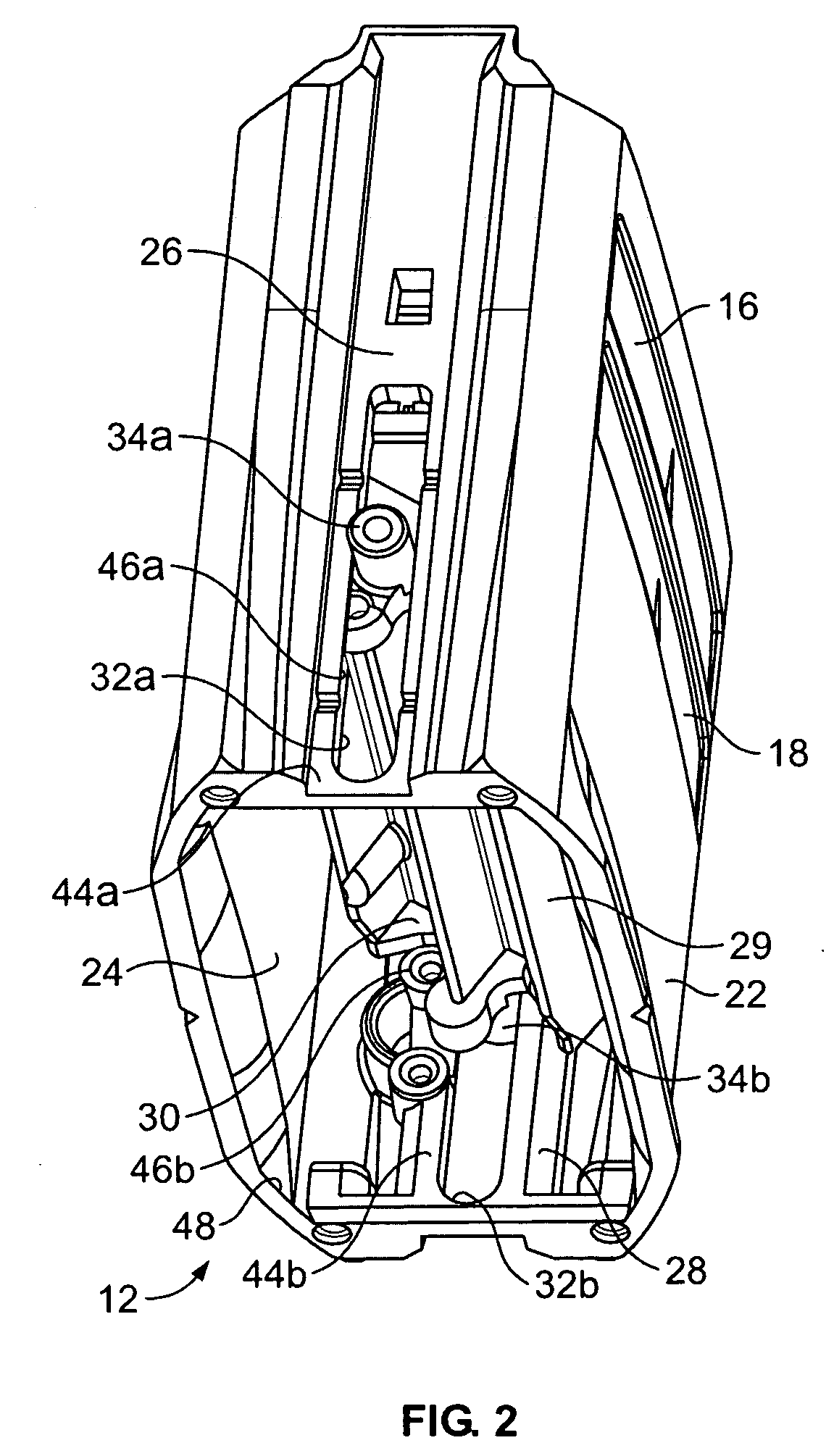 Hand-held ink stamper with spare ink supply